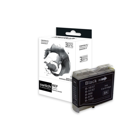 Consommable premium Switch pour imprimantes Brother LC970 LC1000B