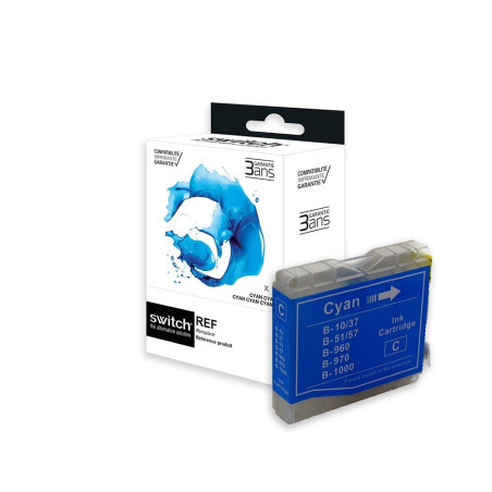 Cartouche Switch Premium pour imprimantes Brother Lc970/Lc1000c