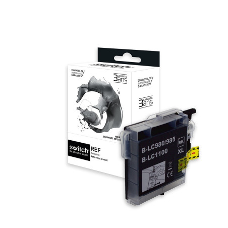 Cartouche Switch Premium compatible Brother LC980/LC1100B – qualité