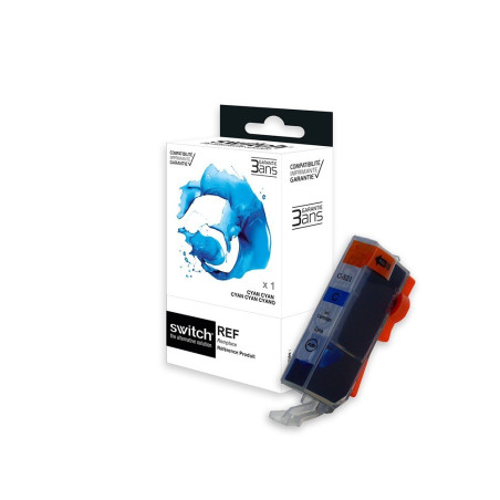 Cartouche Switch Premium pour Canon Pixma IP3600 IP4600 IP4700 MP540