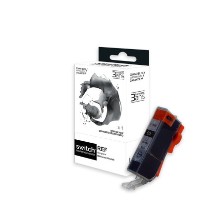 Cartouche d'encre Switch compatible Canon Noir · réf. LI