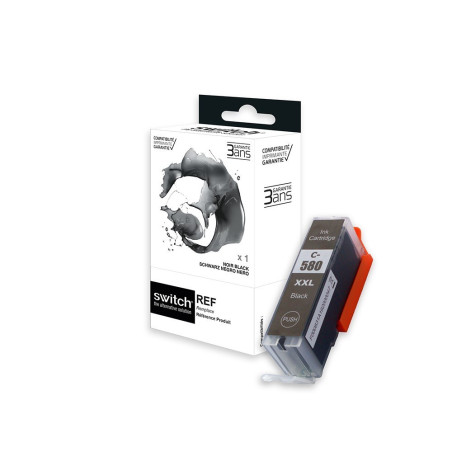 Cartouche Switch Premium PGI580PGBKXXL compatible Canon Pixma TR