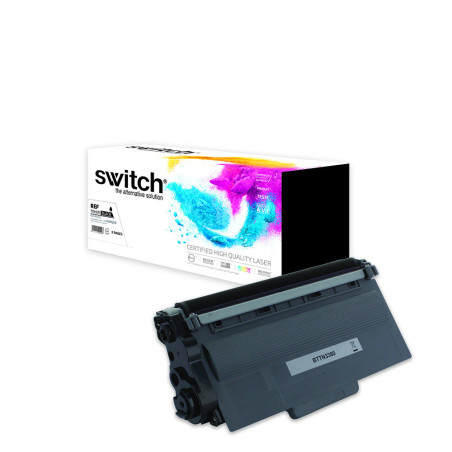 Cartouche Laser Noir Premium Switch TN-3380 pour Brother, compatible