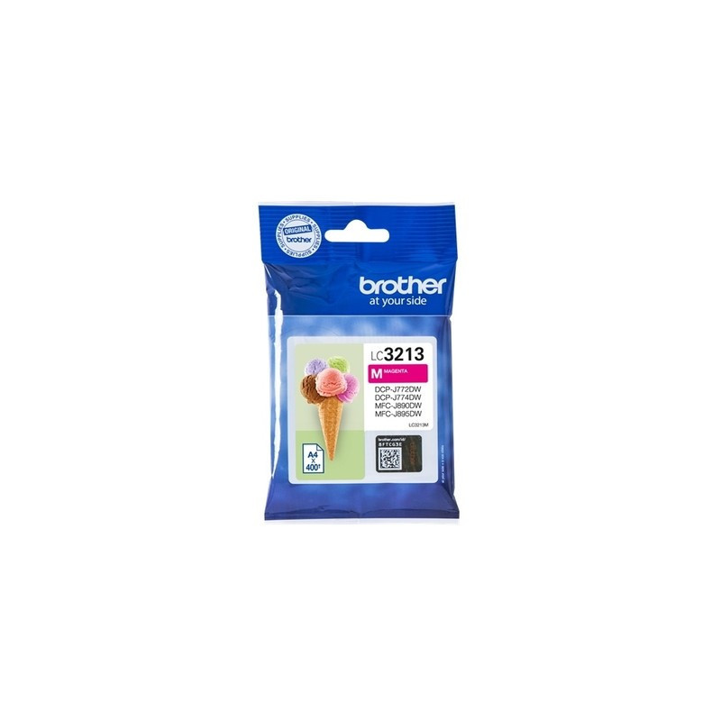 Cartouche Origine BROTHER LC3213M Magenta - Référence 3213M
