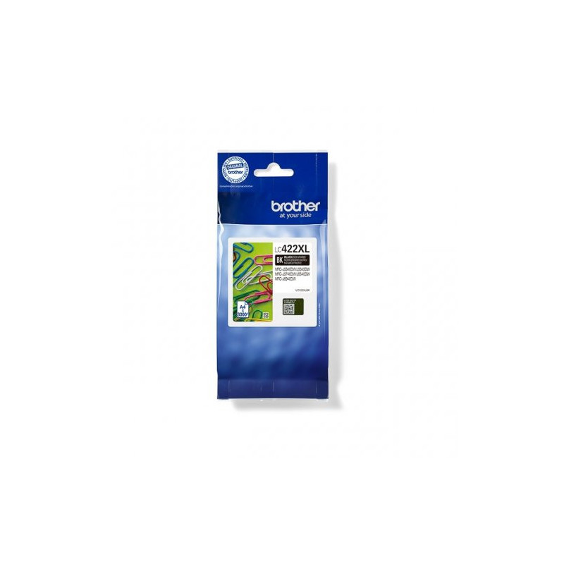 Cartouche D'encre Origine Brother 422XL Noir - Conforme OEM