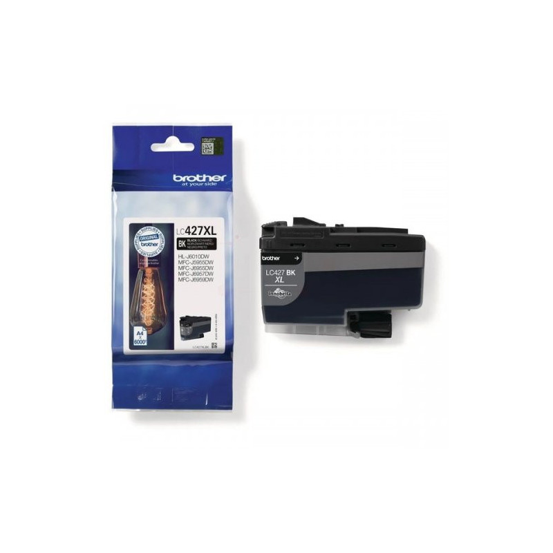 Cartouche Origine Noir Brother LC427XLBK (OEM 427XL) - Conforme