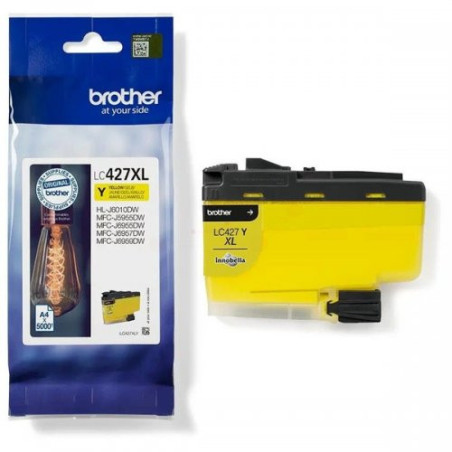 Cartouche Jaune Brother LC427XLY (427XL) - Origine - Référence exacte
