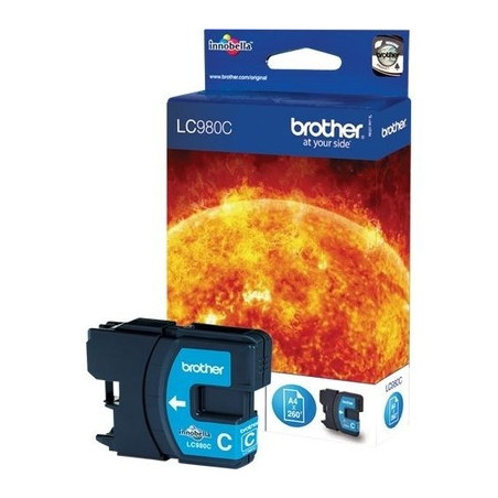 Cartouche Origine Cyan Brother LC980 (980) - Conforme et performante