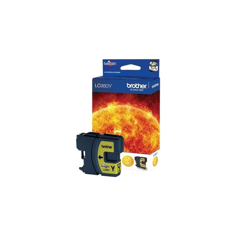 Cartouche Jaune Brother 980 - Origine certifiée