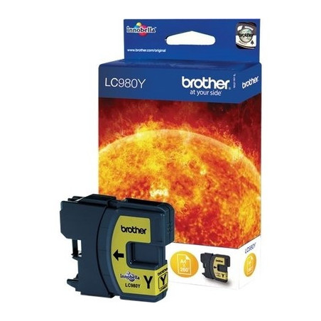 Cartouche Jaune Brother 980 - Origine certifiée