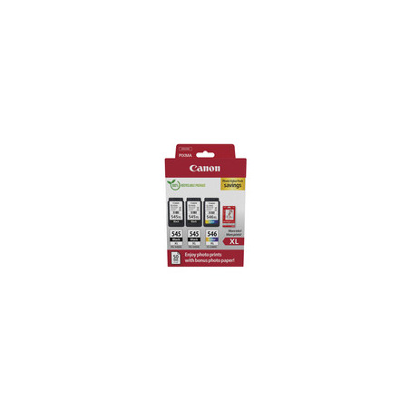 Cartouches Origine Canon 545XL/546XL Noir + Tricolore (8286B015)