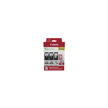 Cartouche Origine Canon 560XL/561XL Noir + Tricolor x3 - Gamme Origine