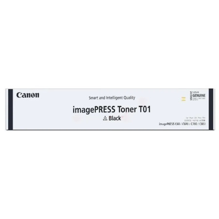 Cartouche d'origine T01 Noir pour Canon imagePRESS C