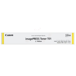 Cartouche d'origine Canon T01 Jaune pour imagePRESS C 60/65/700