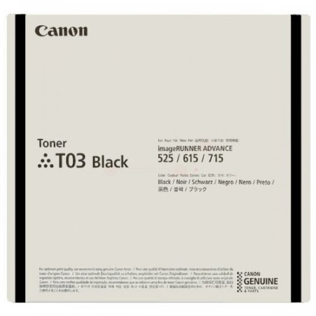 Cartouche toner noir T03 Origine pour imprimantes Canon ImageRunner