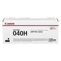 Cartouche d'origine Canon 040H pour imprimantes LBP-710/712, noir