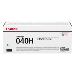 Toner Laser Originale CANON 040H Cyan - Gamme Origine