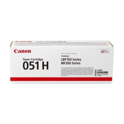 Toner Laser Originale CANON 051H Noir - Conforme & Calibré