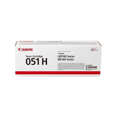 Toner Laser Originale CANON 051H Noir - Conforme & Calibré