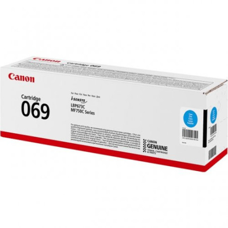 Toner Original Cyan Canon 5093C002 pour imprimantes Canon