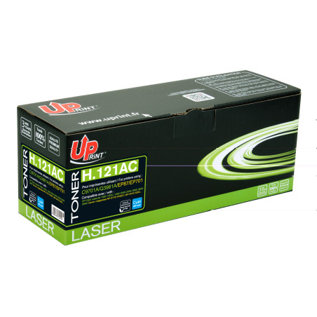 Cartouche laser cyan premium UPrint pour imprimantes HP
