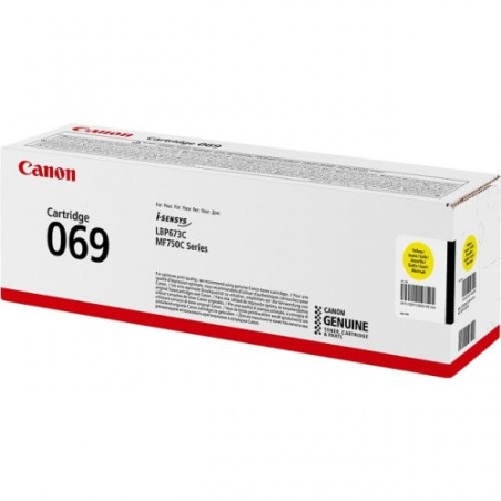 Toner Laser Original Canon 5091C002 Jaune - Référence 5091C002