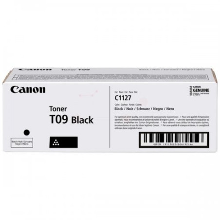 Cartouche laser noir T09 Origine pour Canon i-SENSYS X C 1100 Series