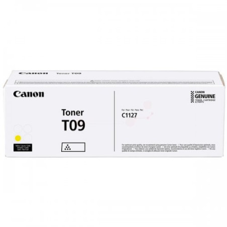 Cartouche jaune d'origine T09 pour imprimantes Canon X C 1100 Series