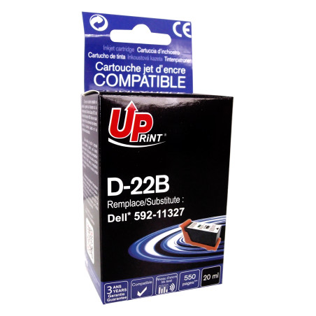 Cartouche UPrint Premium Noir pour imprimantes Dell – Compatible