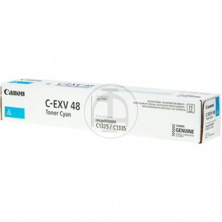 Cartouche d'origine EXV48 cyan pour Canon imageRUNNER, compatible