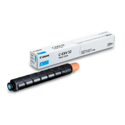 Cartouche Origine Cyan Canon EXV52 pour imageRUNNER Advance DX C
