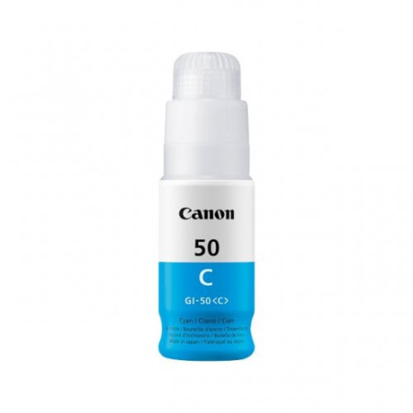 Cartouche Origine Canon GI-50 Cyan (50) - Conforme et calibrée