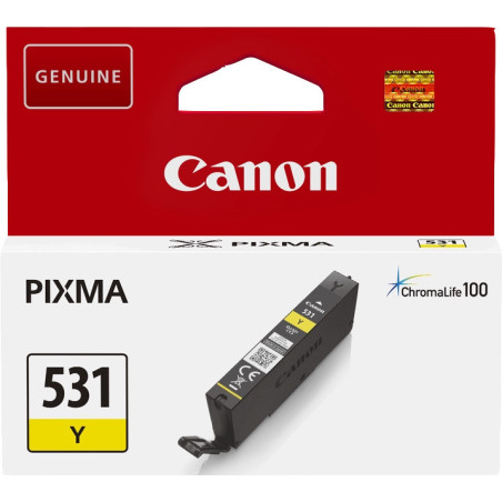 Cartouche Jaune Origine Canon PGI-531Y (6121C001) - Conforme