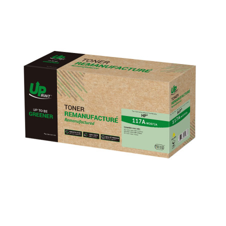 Toner laser UPrint remanufacturé HP W2072A Jaune