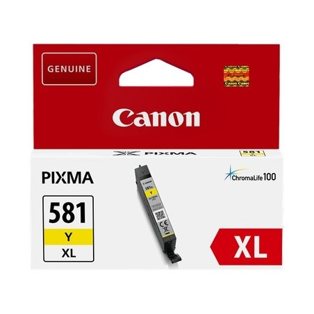 Cartouche jaune d'origine Canon 581XL pour Pixma TR Series