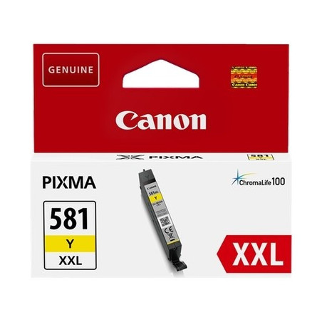 Cartouche Origine CANON 581XXL Jaune - Conforme et professionnelle