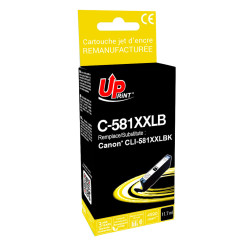 Cartouche d'encre UPrint compatible Canon CLI-581XXLB Noir | Premium
