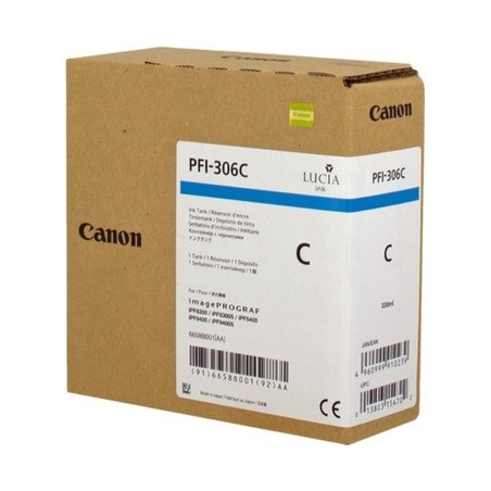 Cartouche Cyan Canon 6658B001 - N°1 Origine pour imprimantes Canon
