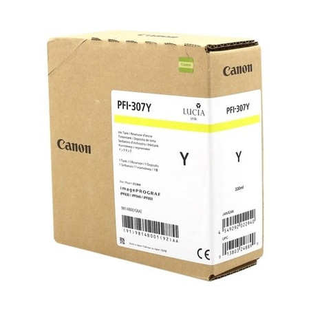 Cartouche Origine Canon 307 Jaune - Conforme et reconnue