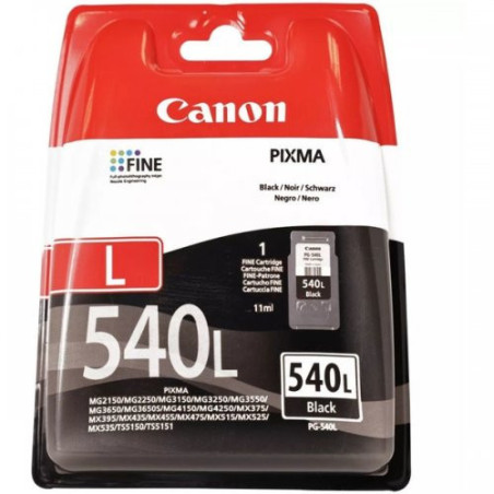Cartouche Origine Noir CANON 540L PG540L - Conforme et certifiée