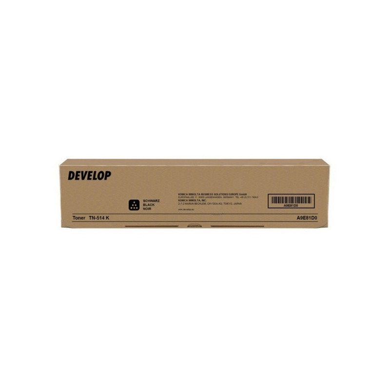 Toner Laser Originale Develop A9E81D0 Noir - Référence A9E81D0