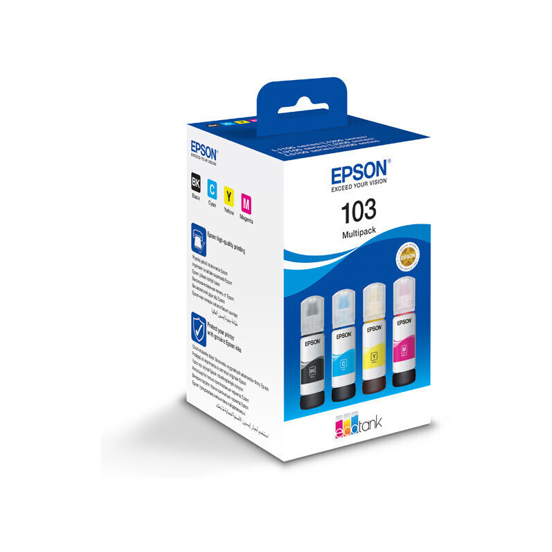 Cartouche Epson 103 Pack x4 - Origine pour imprimantes Epson