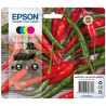 Cartouches d'encre Originales Epson 503XL Pack x 4 Noir Cyan Magenta