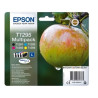 Cartouche Epson 1295 - Pack x4 Noir Cyan Magenta Jaune - Origine