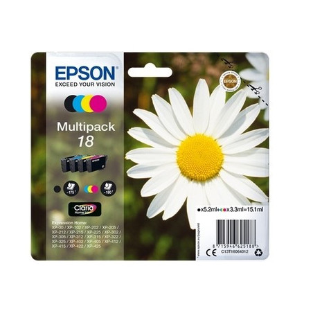 Cartouche Origine Epson T1806 Pack x4 - Achat en ligne