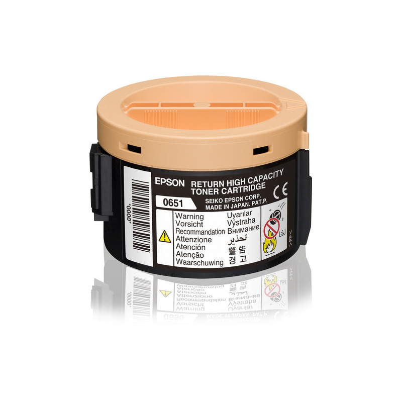 Toner Laser Original Epson C13S050651 Noir - référence constructeur