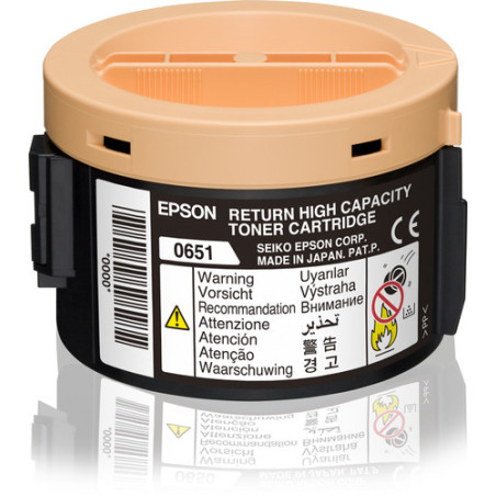 Toner Laser Original Epson C13S050651 Noir - référence constructeur