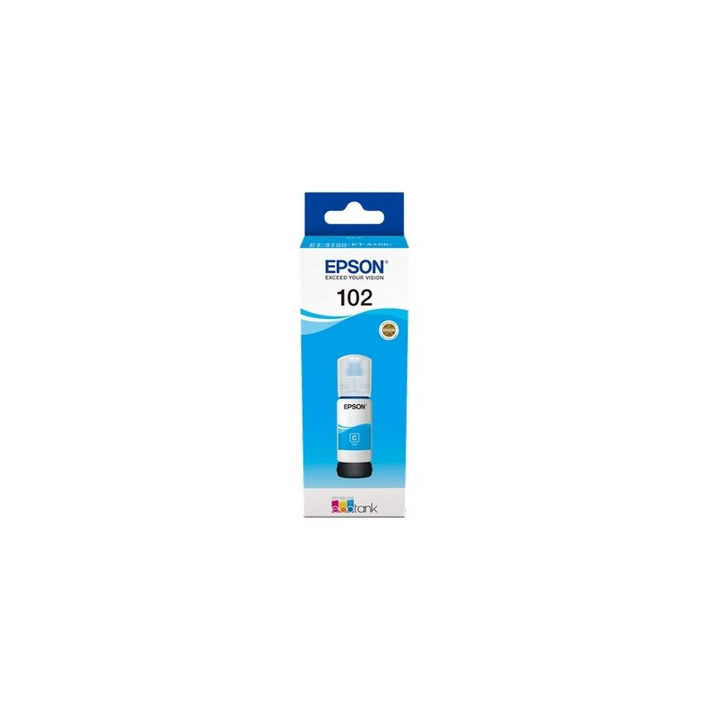 Cartouche Origine Cyan 102 pour Epson EcoTank