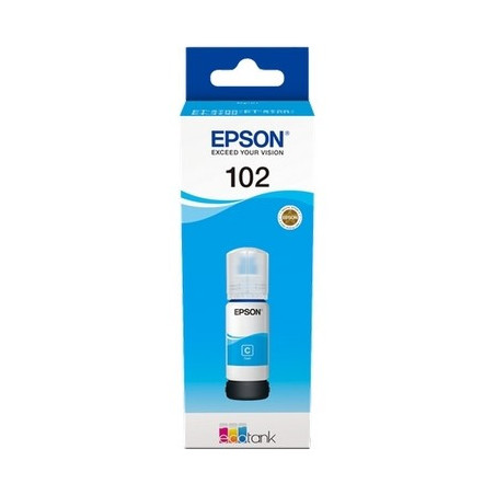 Cartouche Origine Cyan 102 pour Epson EcoTank