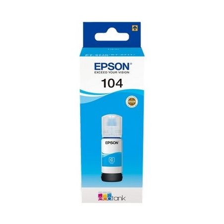 Cartouche Origine Cyan Epson 104 pour EcoTank